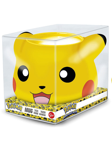Taza Pokémon GO Pikachu taza blanca 11OZ resistente lavados y