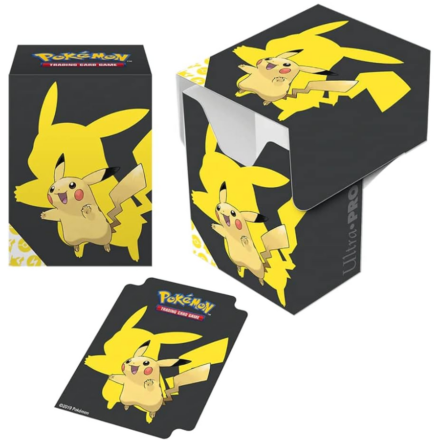 Caja de Mazo Pikachu Deck Box 80 Cartas - Ultra Pro