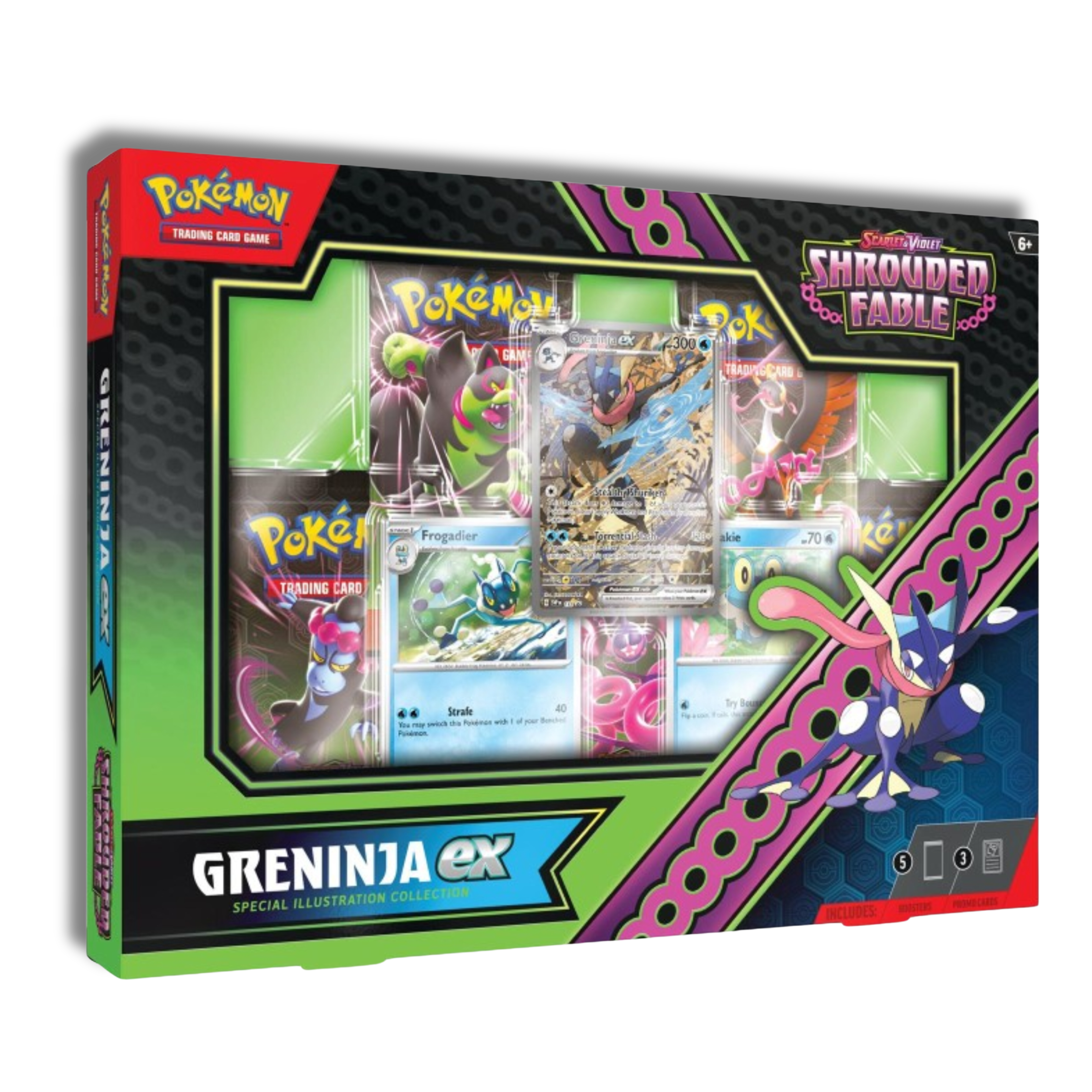 Caja Greninja EX Special Illustration Collection - Ingles