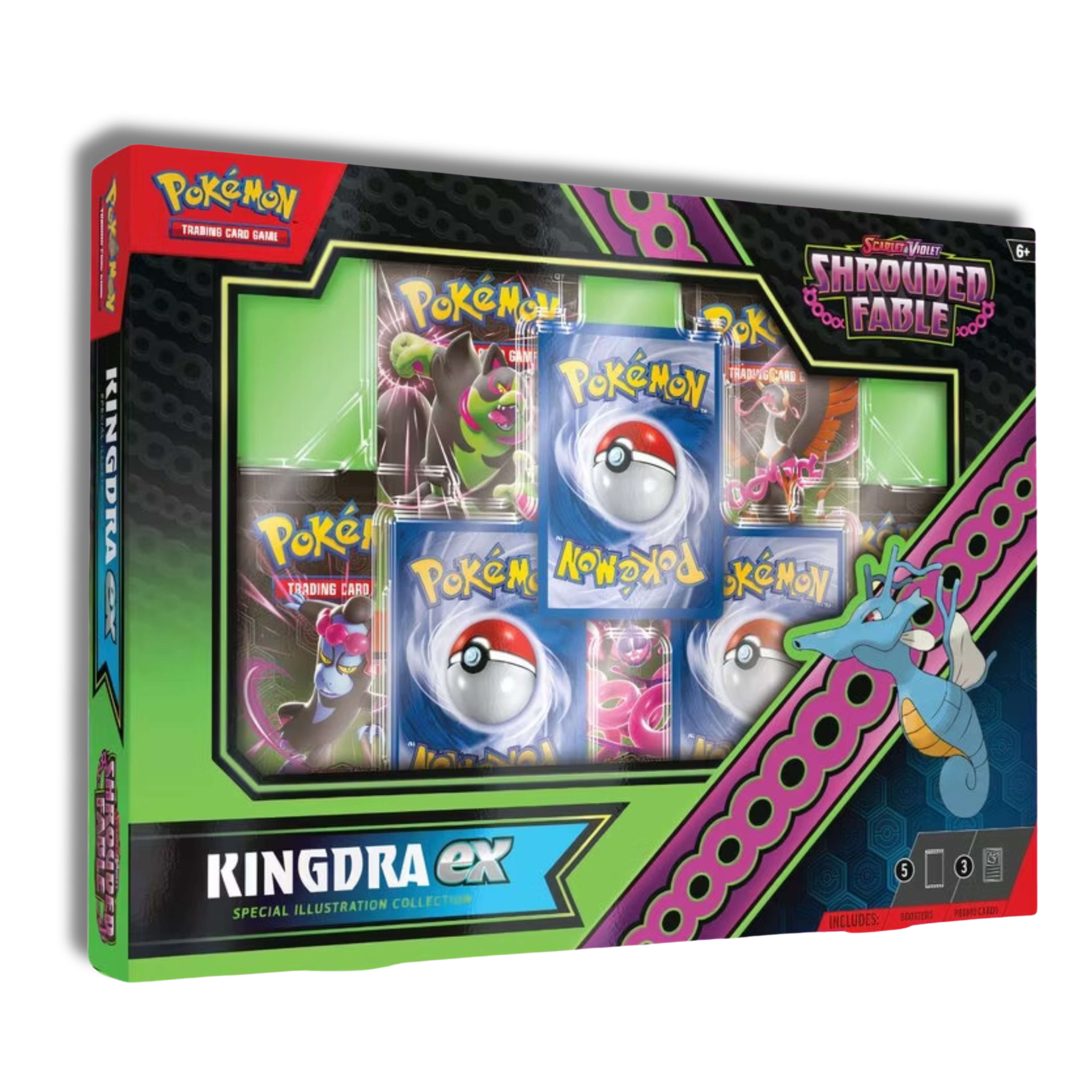 Caja Kingdra EX Special Illustration Collection - Ingles