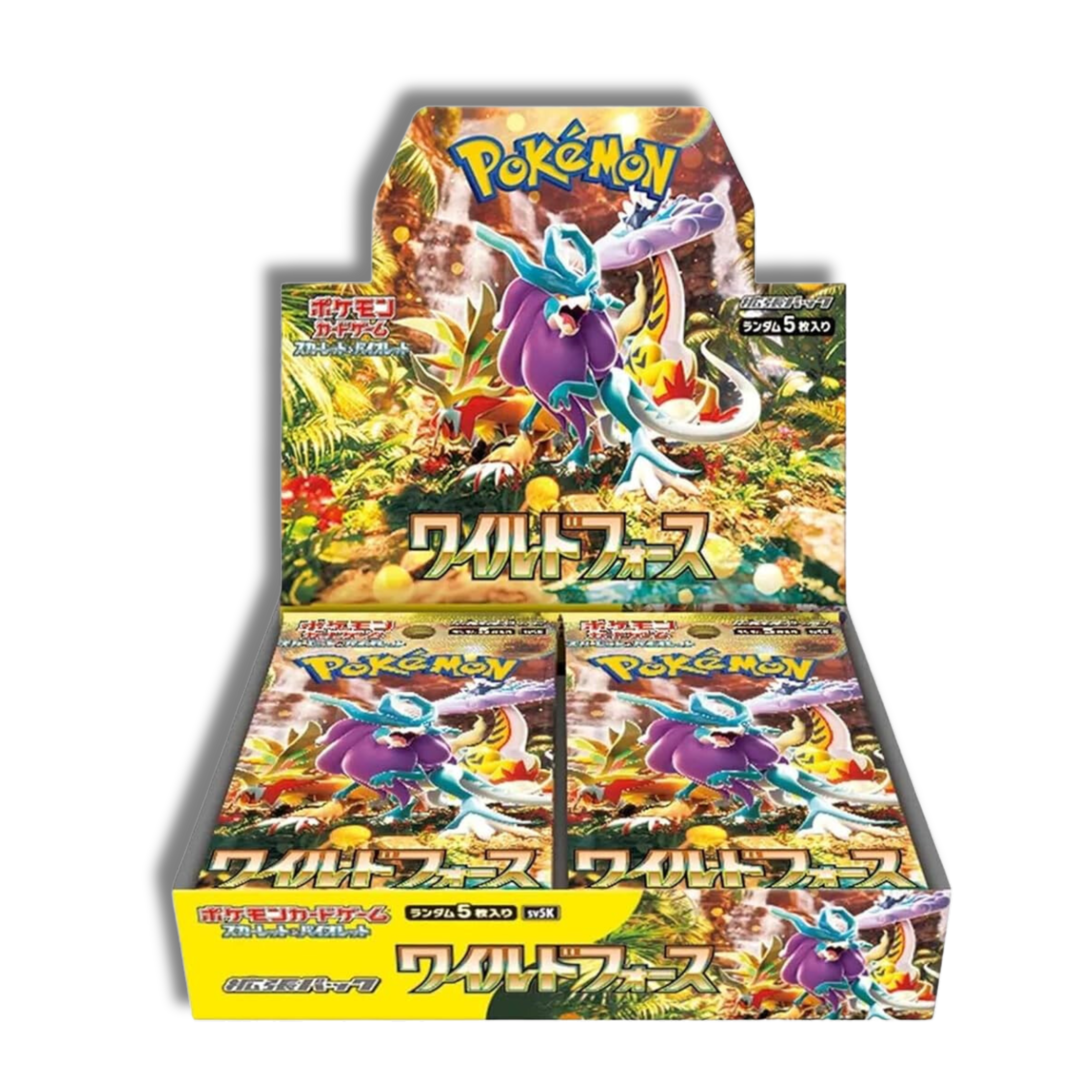 Caja de 30 Sobres Wild Forces - Japones