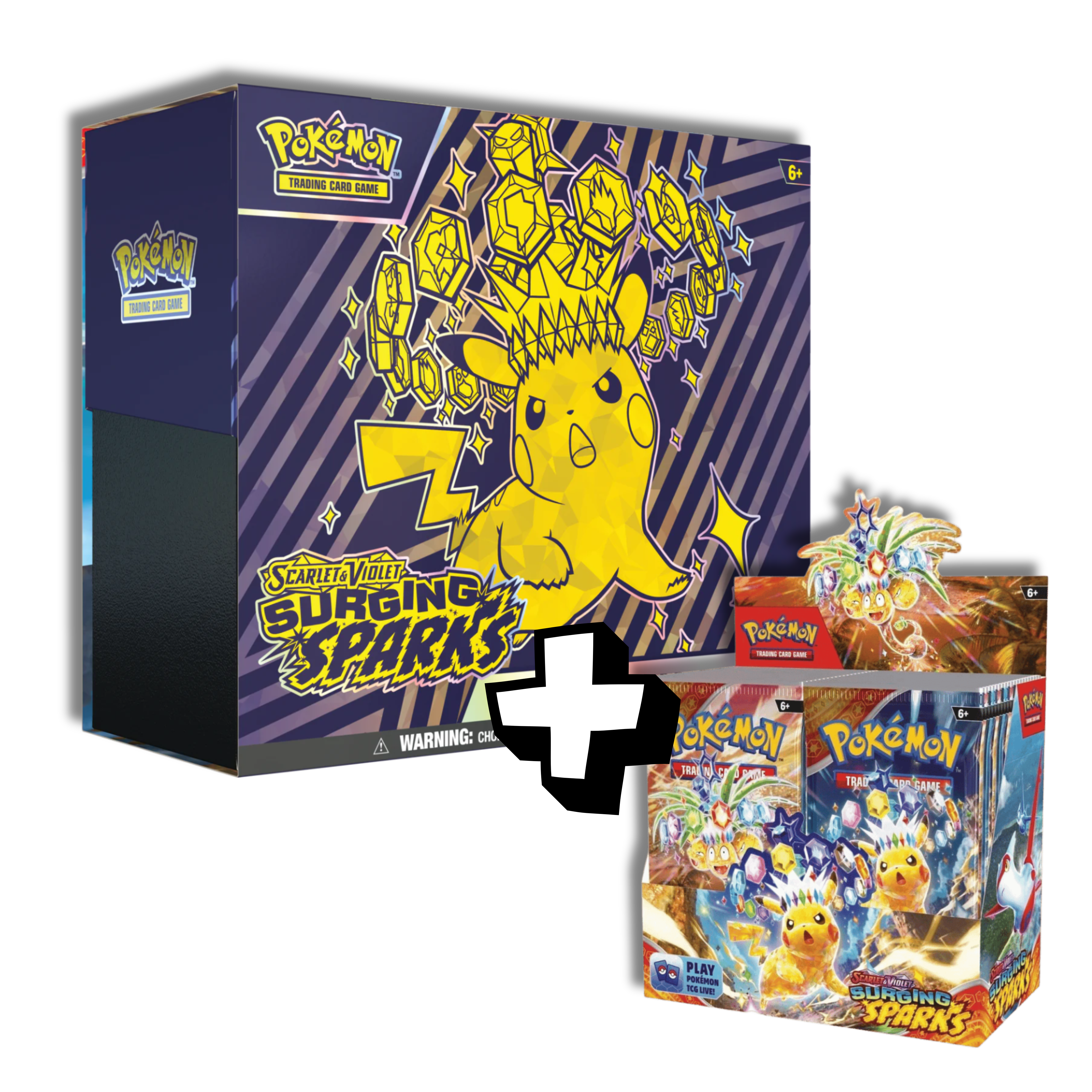 (Reserva) Pack Lanzamiento Surging Sparks - Ingles