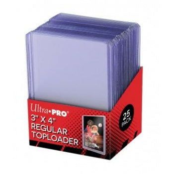 25 Fundas Regular TopLoader Ultra Pro