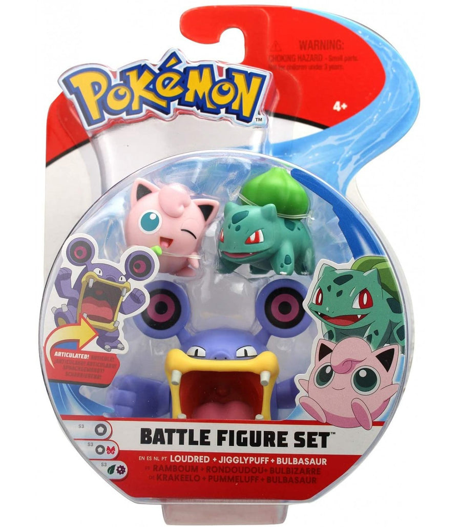 Blister Pack de 3 Figuras - Pokemon